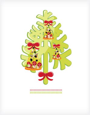 Tree Pizza clipart