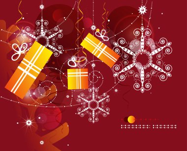 Christmas abstract clipart