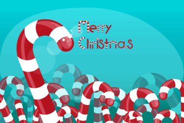 Christmas background candy clipart