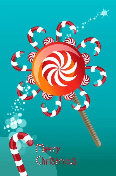 Lollipop-round — Stock Vector