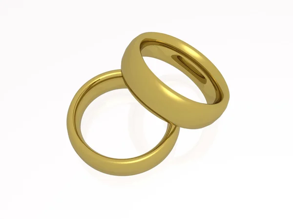 stock image Two rings