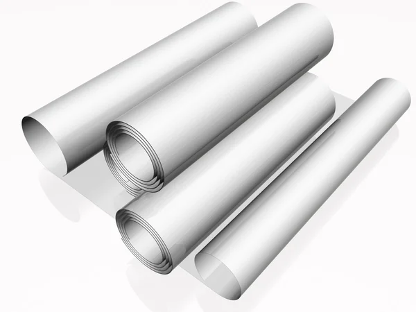 White rolls — Stock Photo, Image