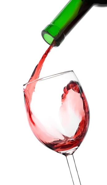 Wein einschenken — Stockfoto