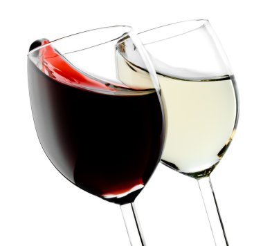 Glass of wine clipart