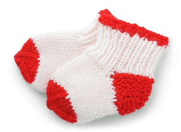 Stock image Pair knitted a socks