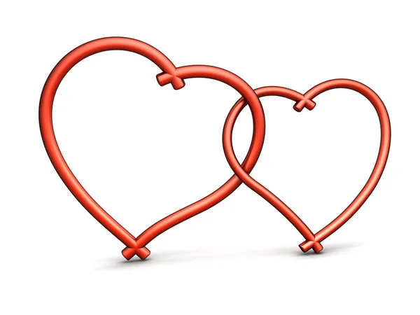 หัวใจสามมิติ — ภาพถ่ายสต็อก