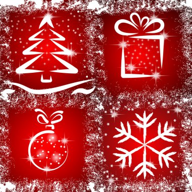 Grunge Christmas clipart