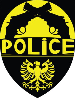 Police badge clipart