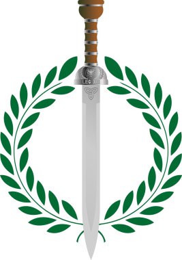 Roman glory. vector illustration for design clipart