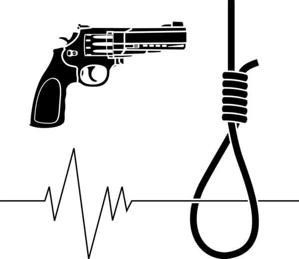 Suicide — Image vectorielle