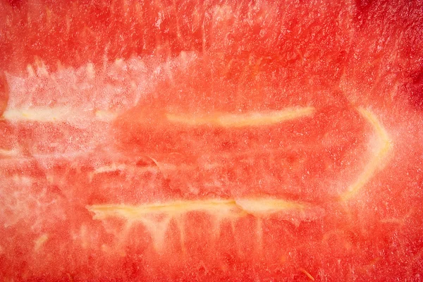 Macro van rijp verse watermeloen — Stockfoto