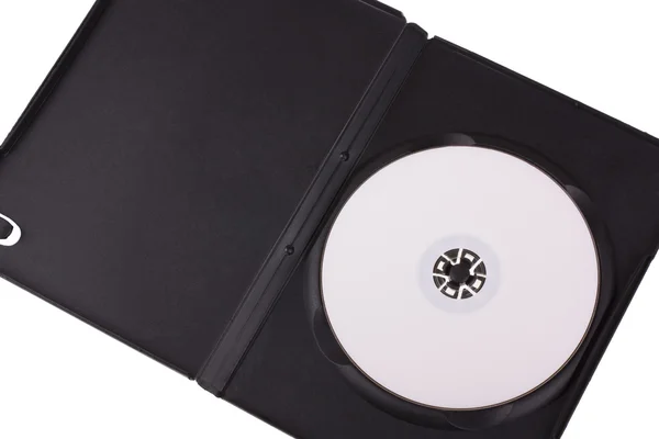 Disk i dvd box — Stockfoto