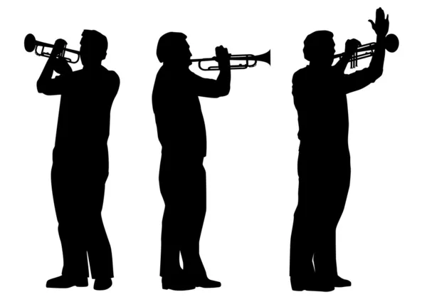 ᐈ Trumpet drawing stock vectors, Royalty Free trumpet illustrations ...