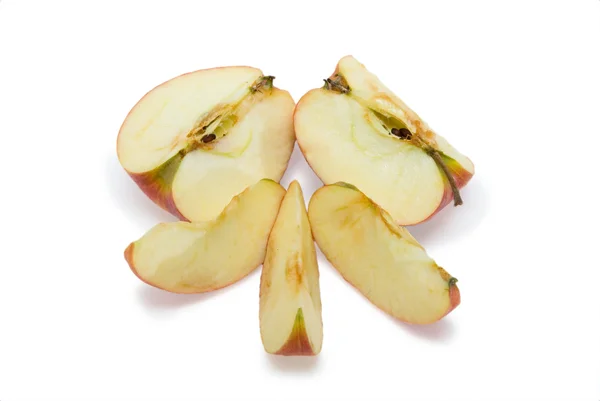 苹果水果切 — 图库照片