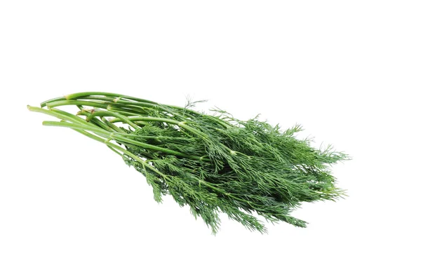Bunch Dill Isolated White Background — Stock Photo, Image