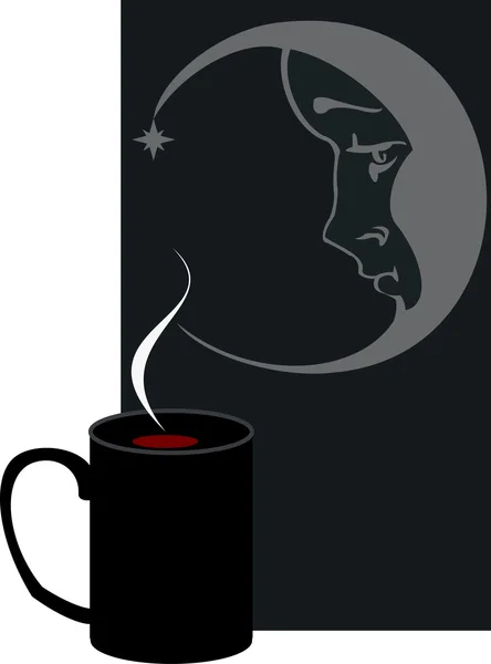 茶杯子喝咖啡休息卡 海报和菜单为矢量图像 — 图库矢量图片