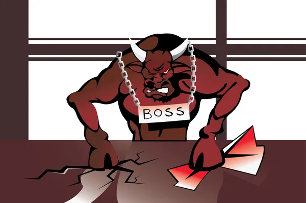 Big Boss — Stockvektor