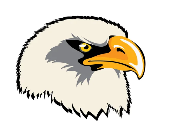Cabeza de águila — Vector de stock