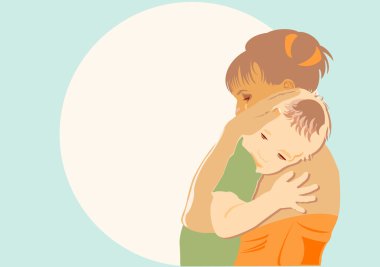 Mother's care clipart