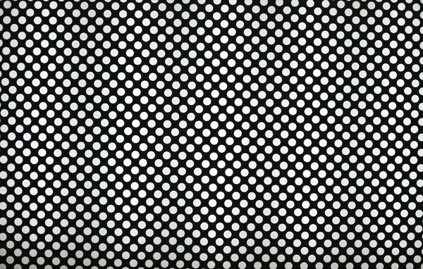 Black Pattern White Circles — Stock Photo, Image