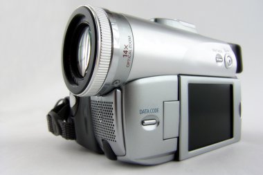 Digital semi-professional camera clipart