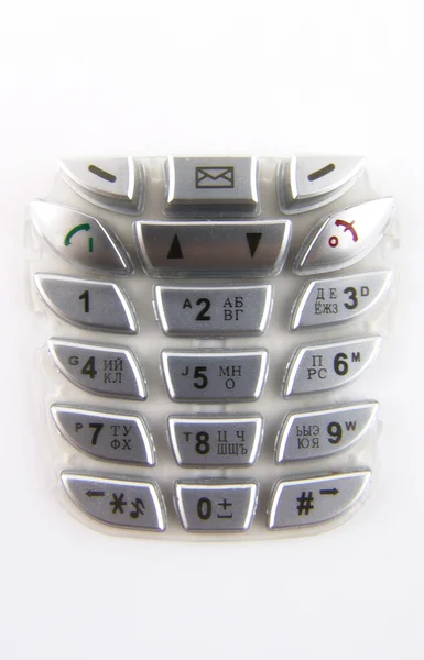 Mobilní klávesnice — Stock fotografie