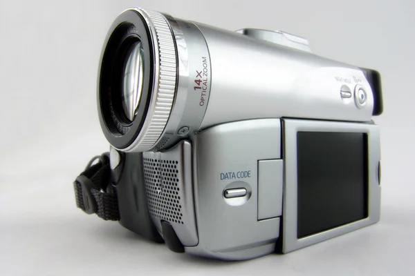 Цифровая полупрофессиональная камера — стоковое фото