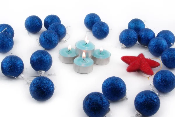 Blue balls — Stock Photo, Image