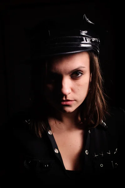 警察官の制服の女性 — ストック写真