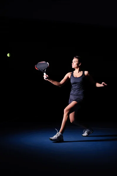 stock image Woman play tennis