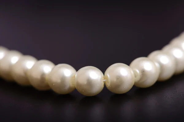 種子の真珠のネックレス ストック画像