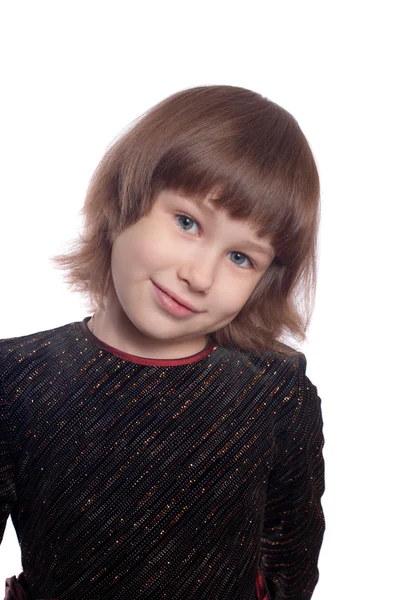 Portret van het kleine meisje — Stockfoto