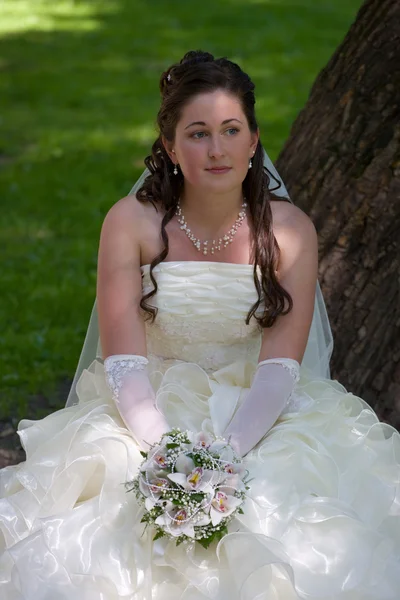 Retrato de la novia — Foto de Stock