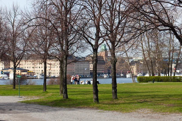 Våren i stockholm — Stockfoto