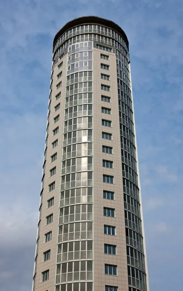 Moderní Rezidenční Výšková Budova Sankt Peterburg Rusko — Stock fotografie