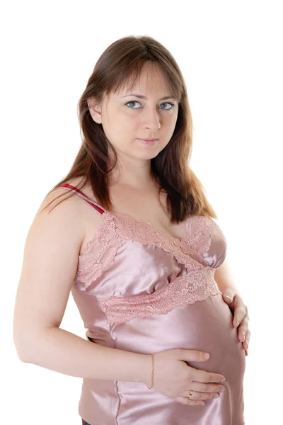 Hamile kadının portresi — Stok fotoğraf