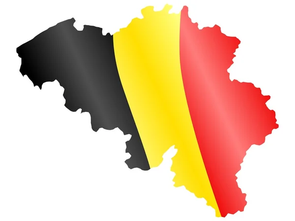 Nationale kleuren van België — Gratis stockfoto