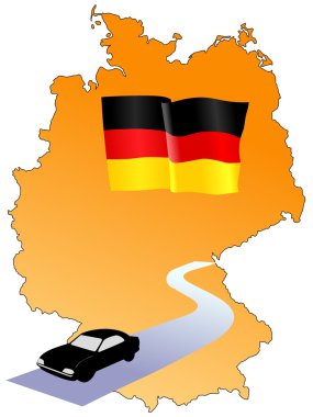 Roads of Germany clipart