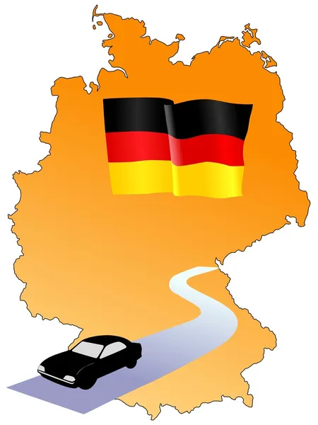 Дороги в Німеччині — Безкоштовне стокове фото