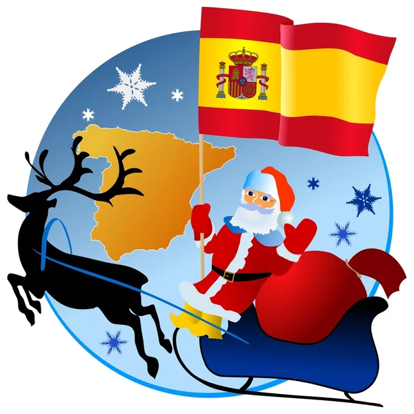 stock vector Merry Christmas, Spain!