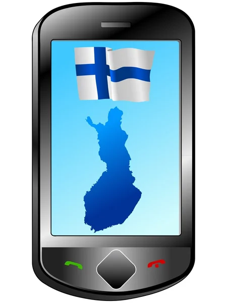 Σύνδεση με τη Φινλανδία — Διανυσματικό Αρχείο