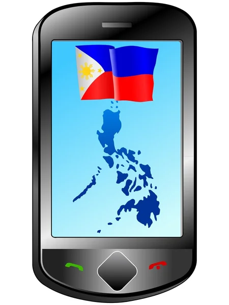 Połączenie z Filipin — Wektor stockowy