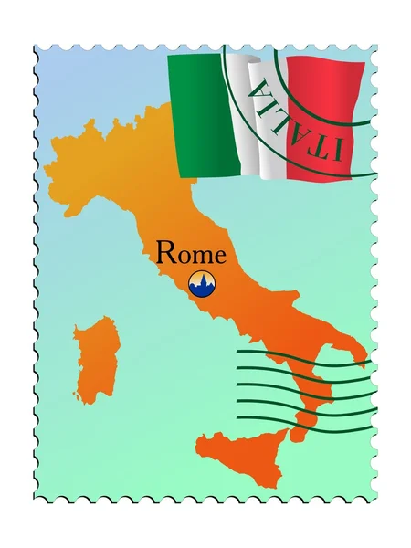 Roma - capital de Italia — Vector de stock