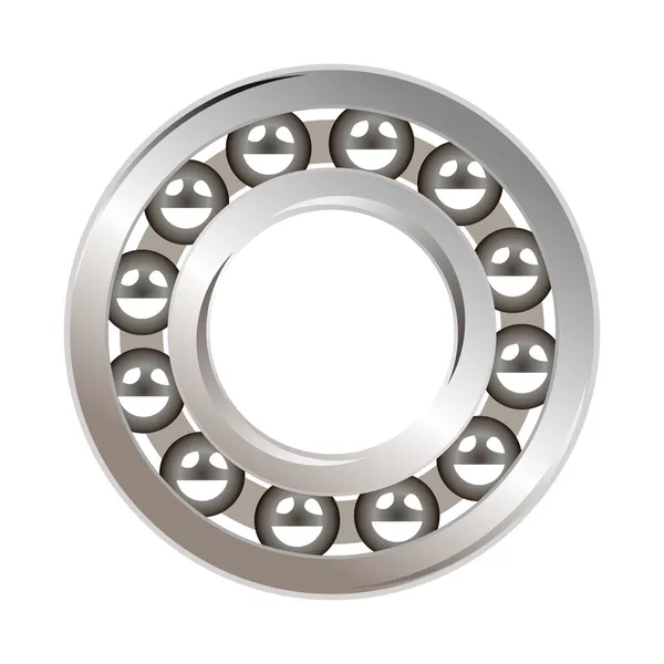 Ball bearing — Stock Vector