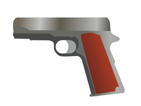 Pistola. Vettore — Vettoriale Stock