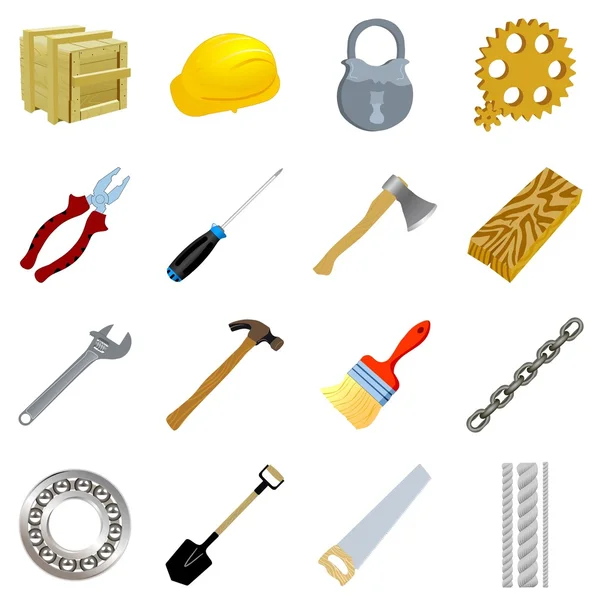 Conjunto de ferramentas — Vetor de Stock
