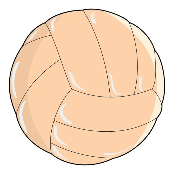 Volleybal bal. vector — Stockvector