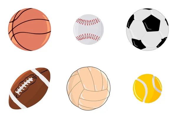 Set di palle — Vettoriale Stock