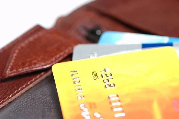 Cartões de crédito — Fotografia de Stock