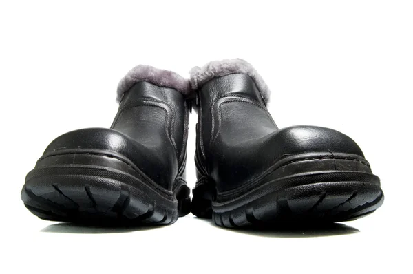 New black boots — Stock Photo, Image